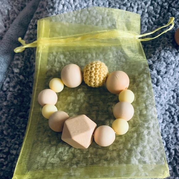 Baby Rattle, Teether, Pacifier Clip - Picture 3 of 8